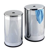 Wäschetruhe Chrom 35 Ltr. 