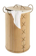Wäschetruhe Bamboo rund 