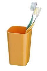 Zahnputzbecher Candy orange 