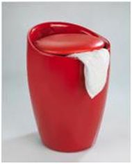 Tabouret de douche Candy,rouge