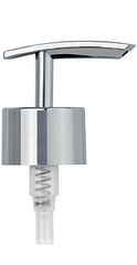 Ersatzpumpkopf chrom, flach 
