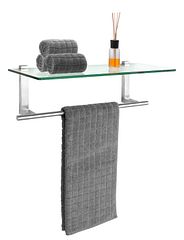Edelstahl Wandregal mit 