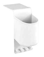 Haartrocknerhalter Ampio, wei 