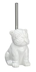 Brosse WC Bulldog blanc 