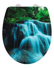 WC-Sitz Wasserfall Acryl 