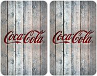 Glasabdeckplatten Coca-Cola  