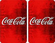 Glasabdeckplatten Coca-Cola  