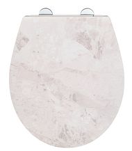 WC-Sitz White Marble Relief 
