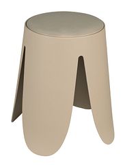 Hocker Comiso beige matt 