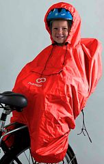 Regenponcho rot 