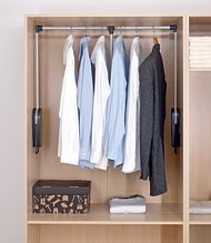 Barre de penderie relevable, 
