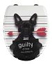 WC-Sitz Guilty Dog Easy Close, Duroplast
